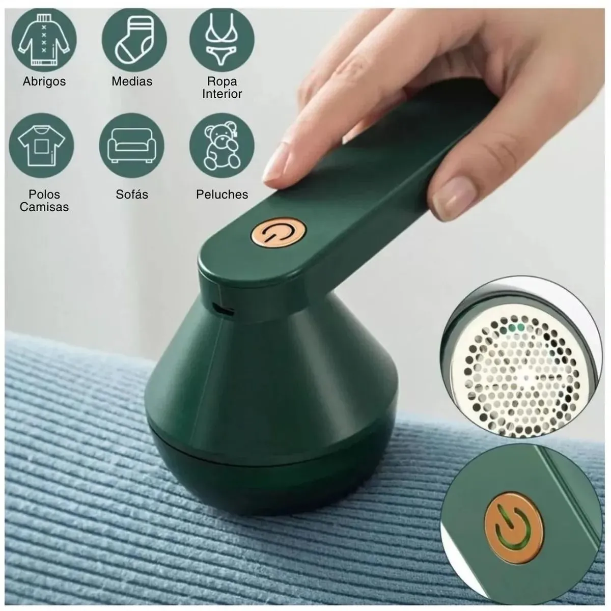 REMOVEDOR QUITA PELUZA PORTATIL