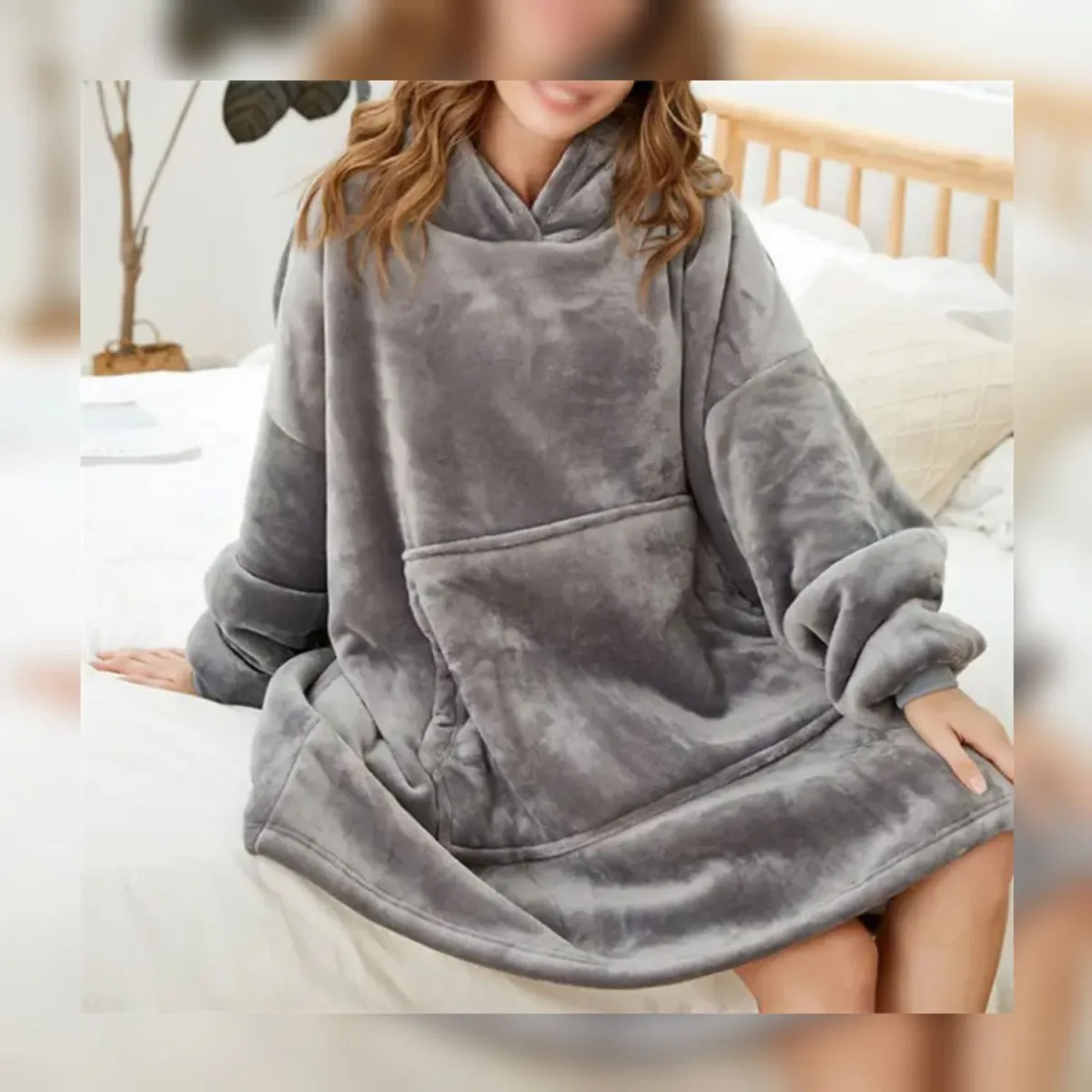 HUGGLE HODDIE POLERONES UNISEX FRIO GRISS