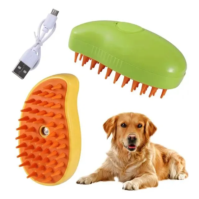 PEINE HUMIDIFICADOR PARA MASCOTAS RECARGABLE — Artículos para el aseo de mascotas