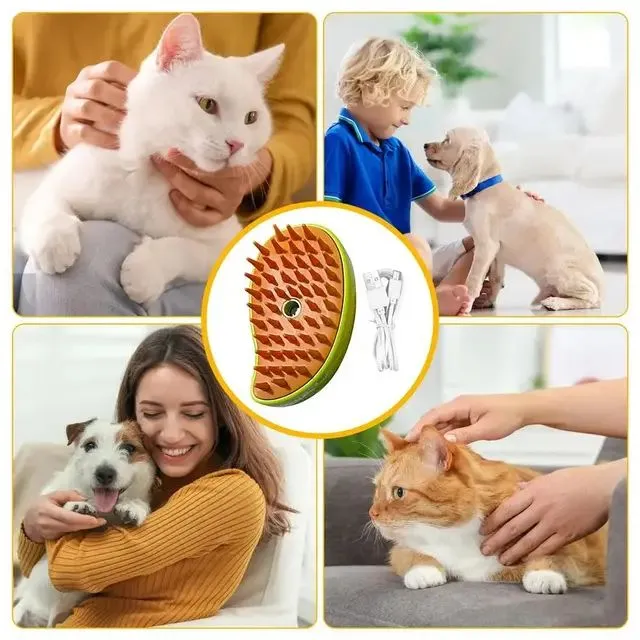 PEINE HUMIDIFICADOR PARA MASCOTAS RECARGABLE