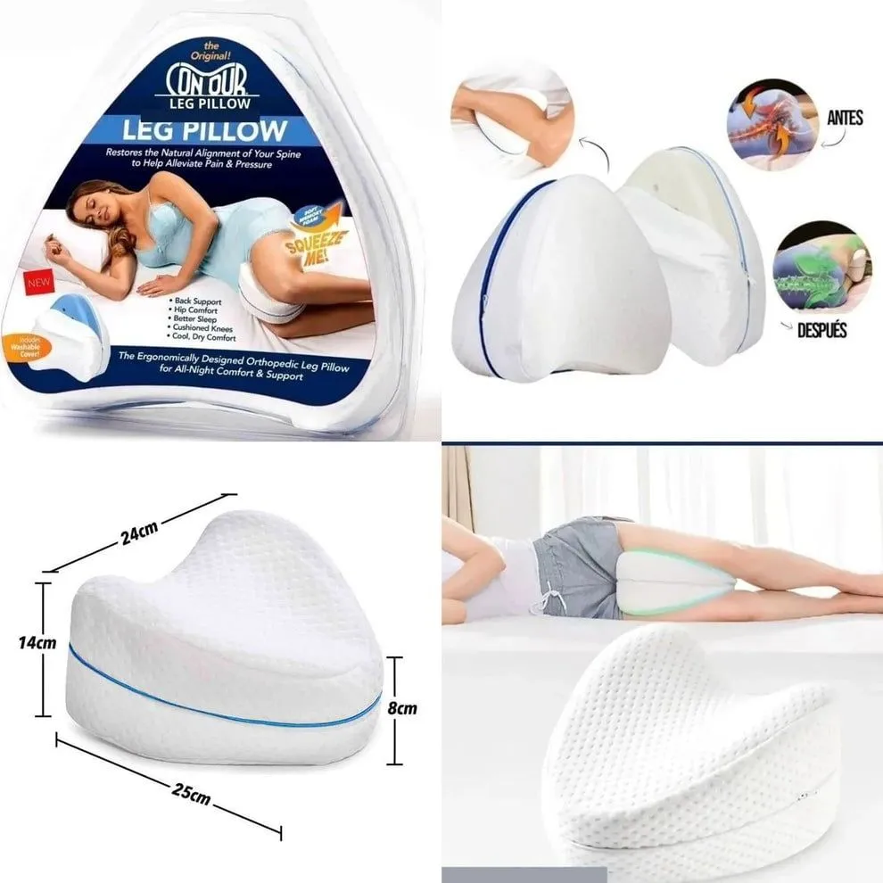 ALMOHADA VIOELASTICA ergonómico — Alivio del dolor multiusos / general