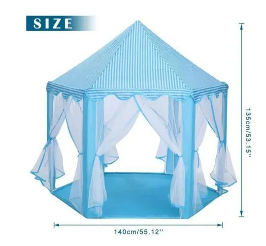 CASTILLO TULL ARMABLE CON LUCES PORTABLE CARPA CELESTE