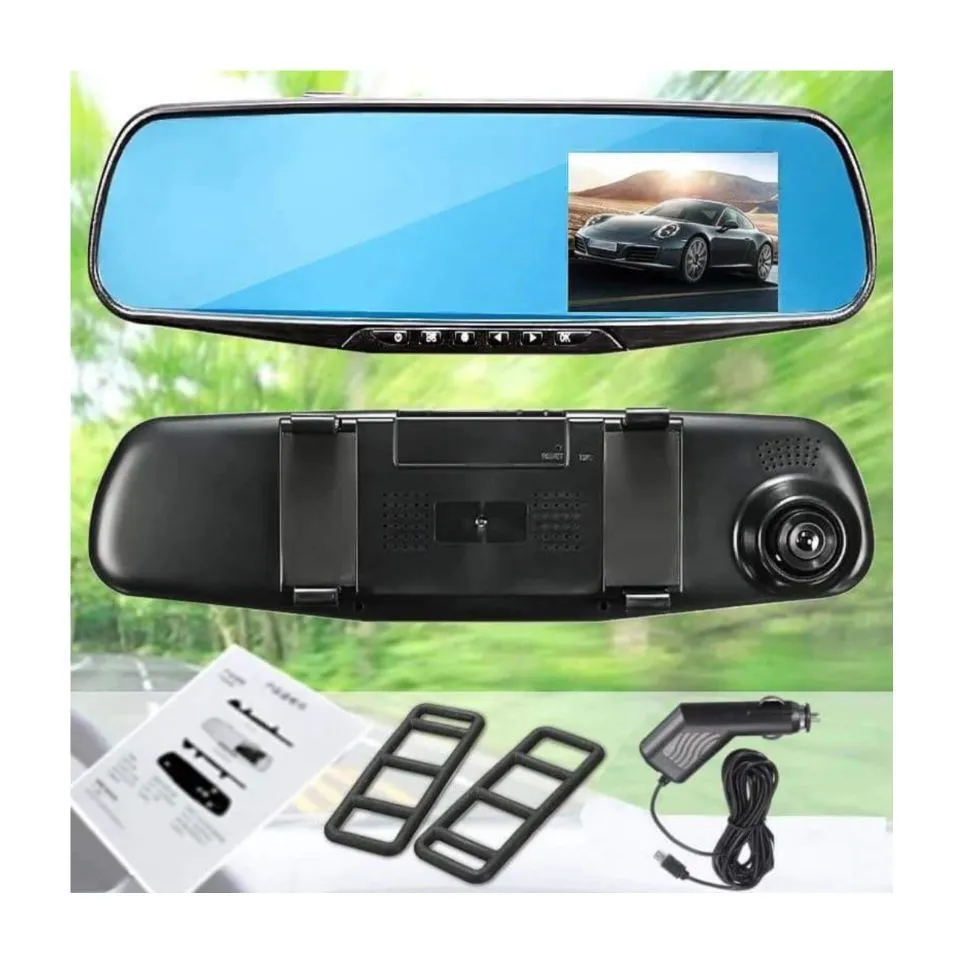 ESPEJO RETROVISOR FULL HD PARA AUTO CAMIONETA