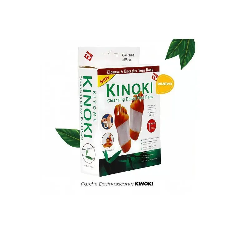 Parches Desintoxicantes para los Pies - KINOKI SET DE 5 pares — Pañuelos faciales / pañuelos desechables