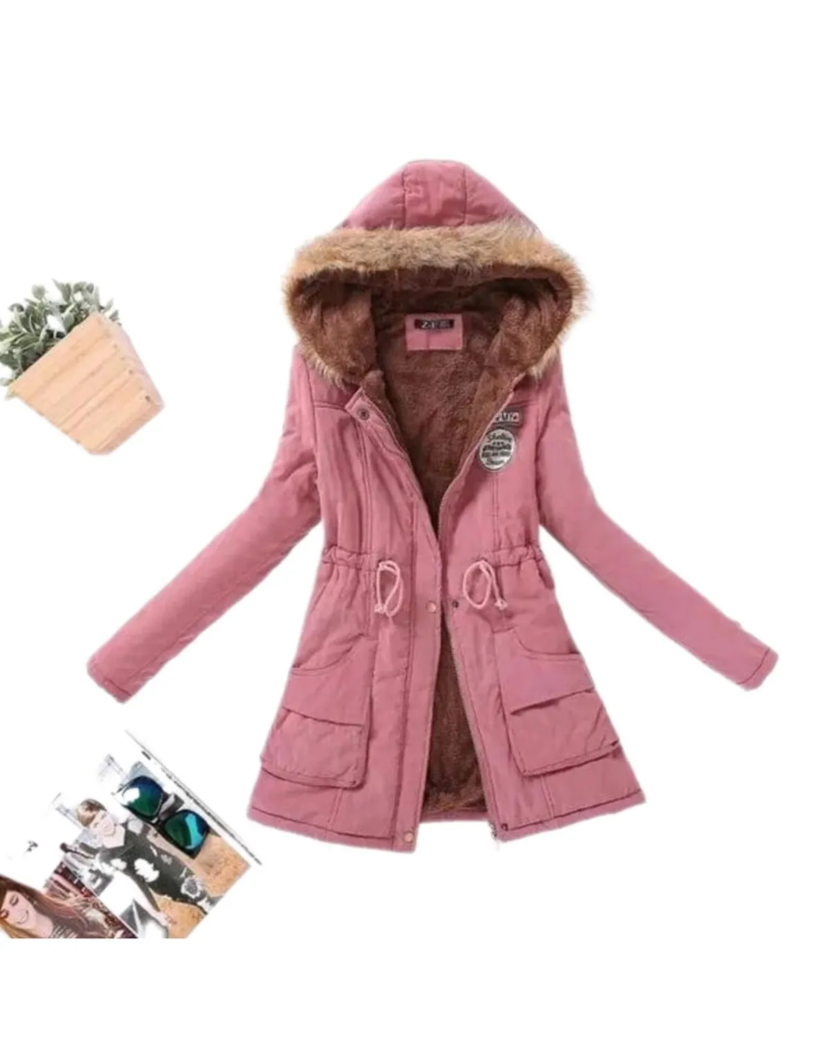 Casaca Parka Abrigo Para Mujer — Chaquetas / blazers / cárdigan / chalecos