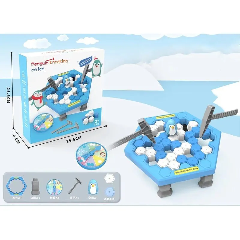 JUEGO DE MESA PENGUIN TRAP BLOQUES