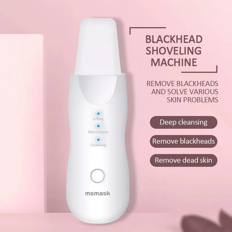 Limpiador facial espátula quita espinillas ULTRASONIDO