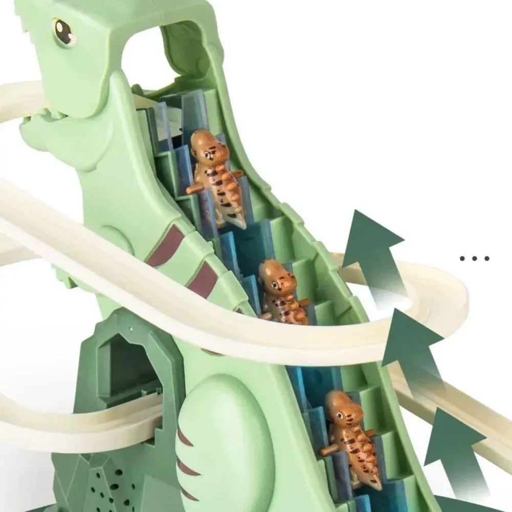 Dinosaurio de escalada con luces y Músical a pilas