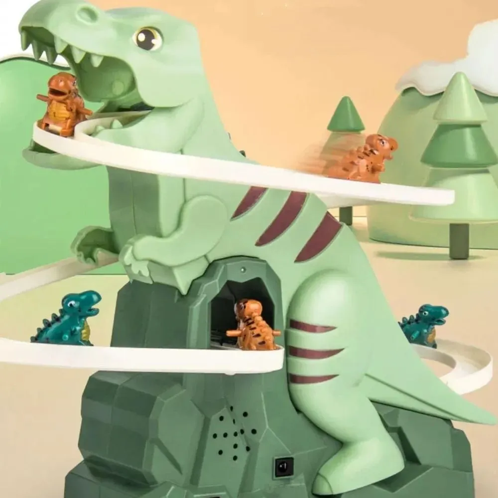 Dinosaurio de escalada con luces y Músical a pilas