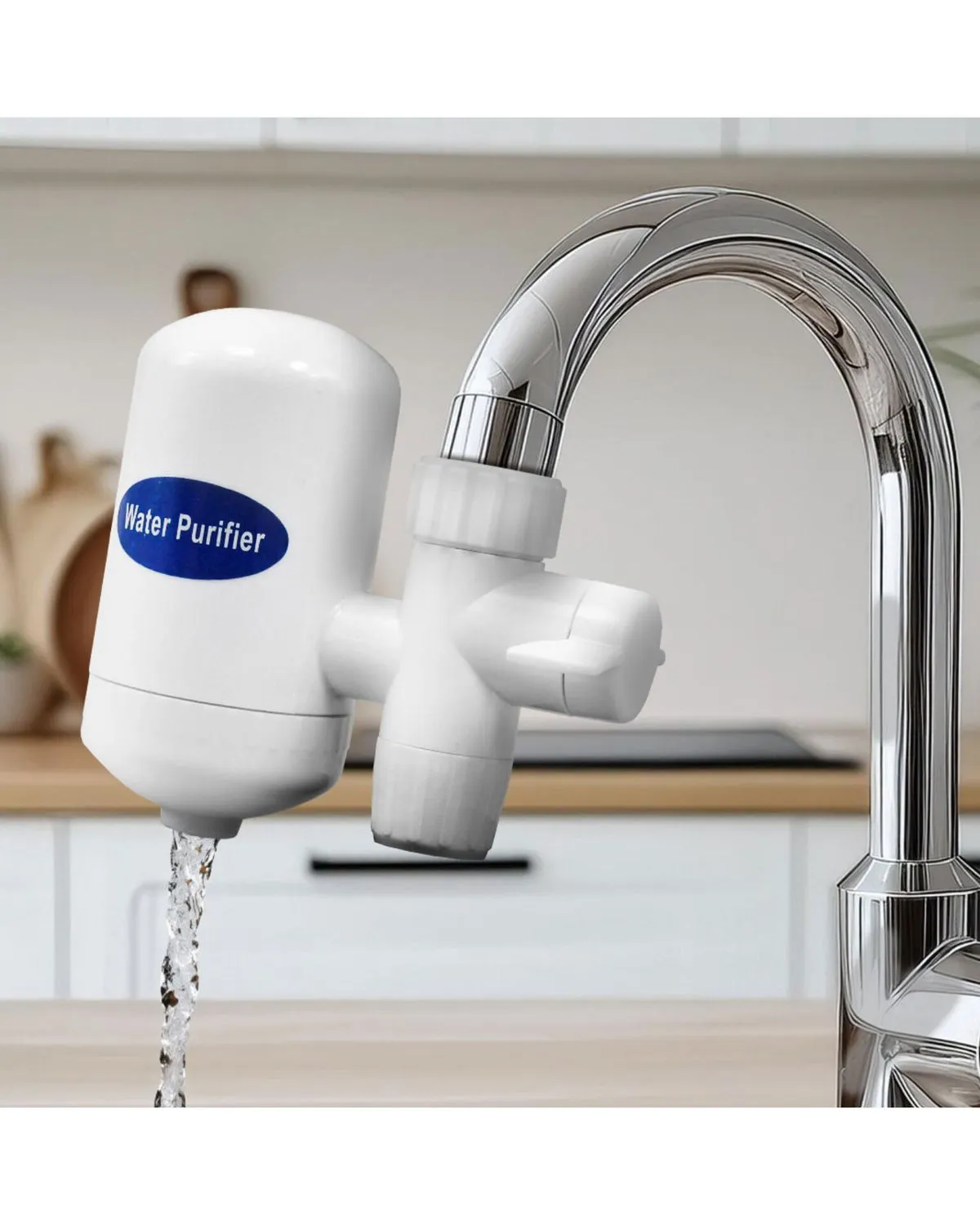 FILTRO PURIFICADOR DE AGUA CON LLAVE DUAL