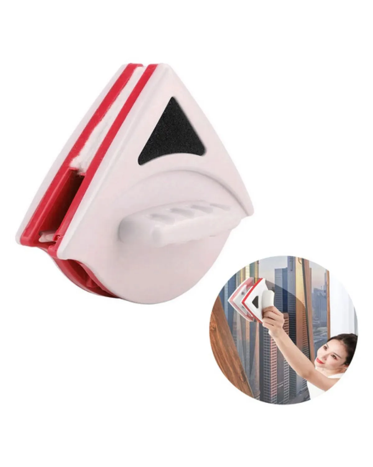 LIMPIADOR MAGNÉTICO PARA VIDRIOS VENTANAS ETC