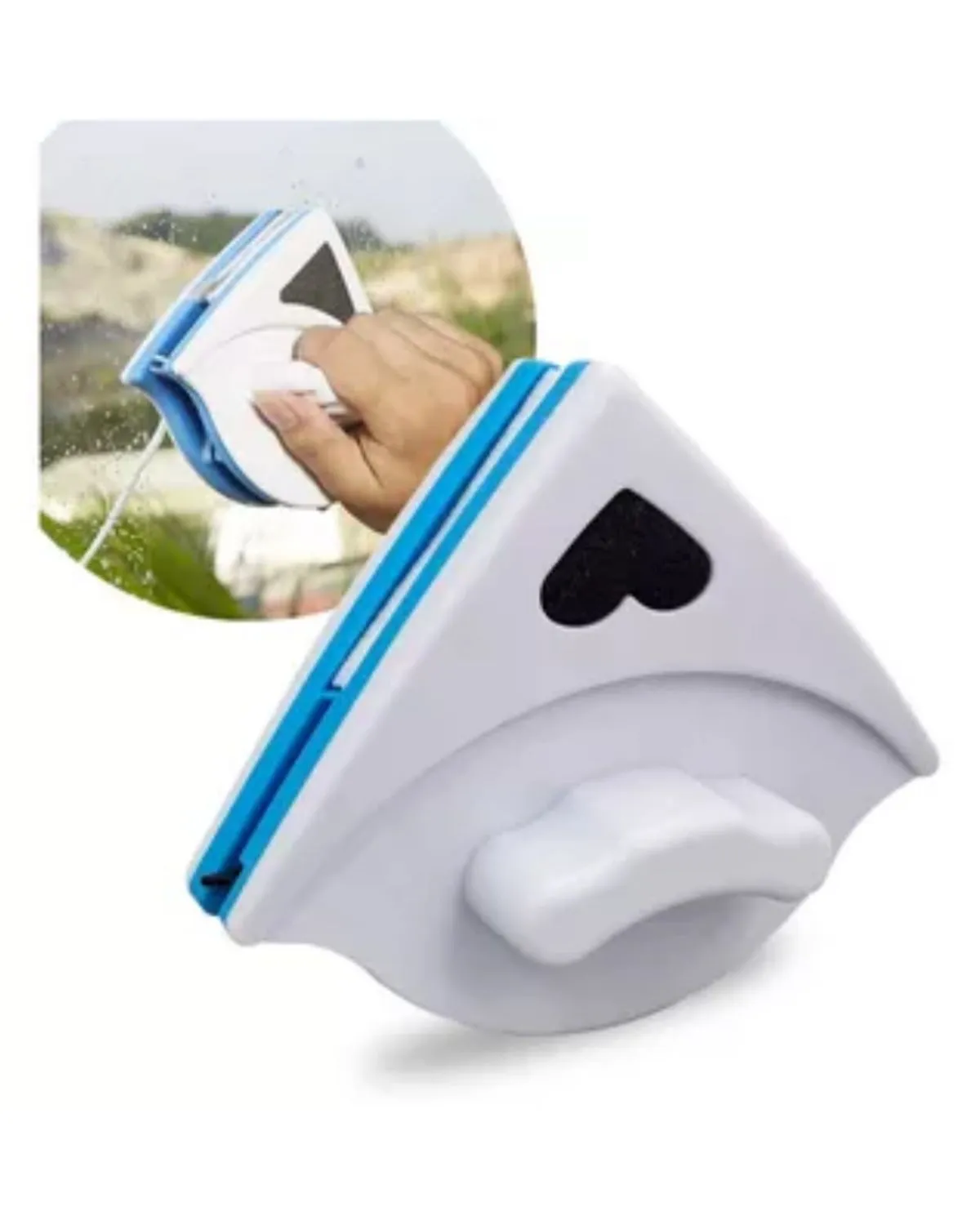 LIMPIADOR MAGNÉTICO PARA VIDRIOS VENTANAS ETC