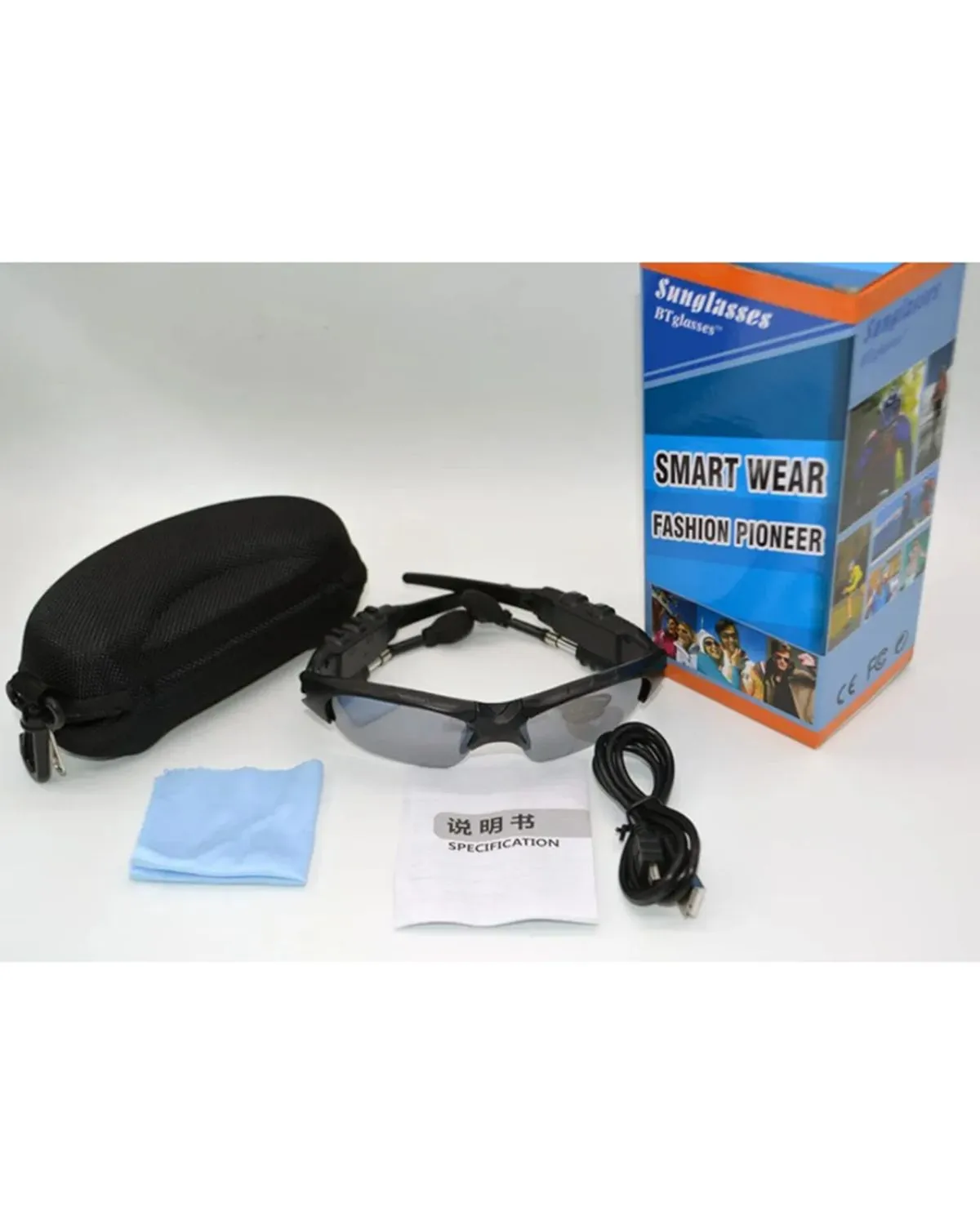 Gafas con Audifonos Integrado Bluetooth