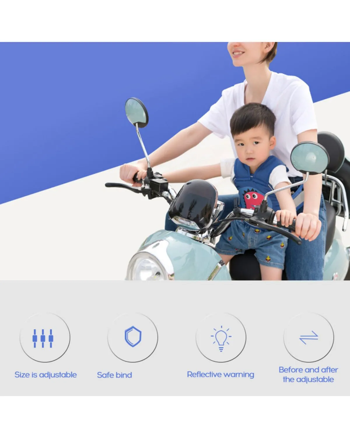 Cinturón de seguridad ajustable para niños
