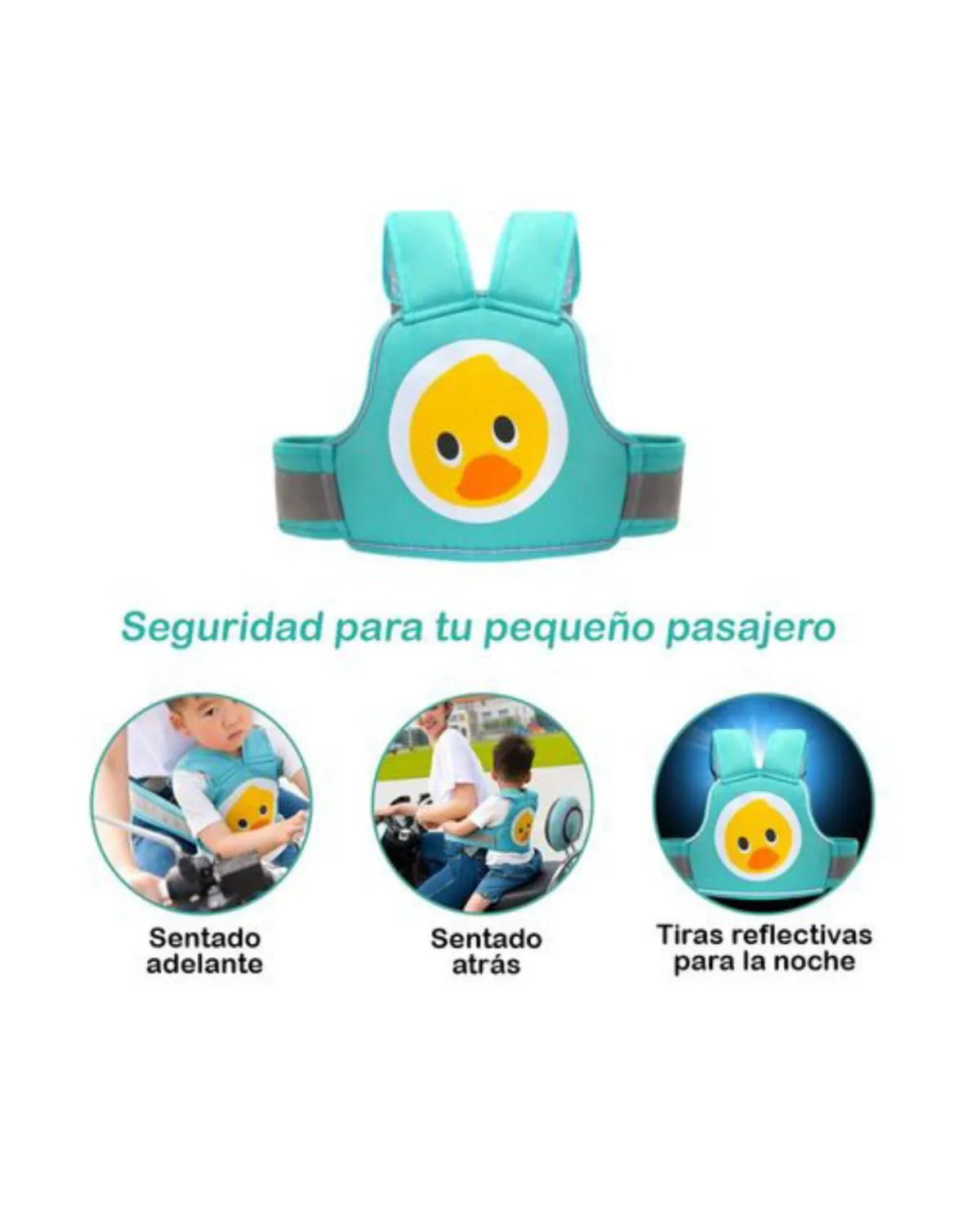 Cinturón de seguridad ajustable para niños — Otros artículos de equipaje / equipaje de mano