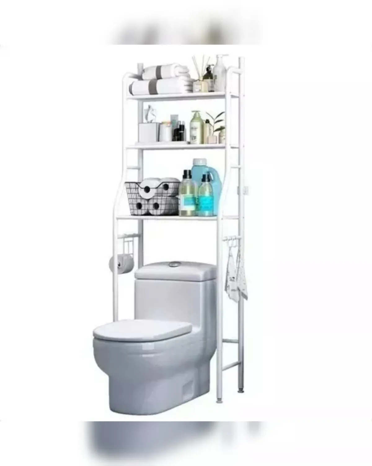 ORGANIZADOR DE BAÑO 3 NIVELES BLANCO — Organizadores dormitorio / Living