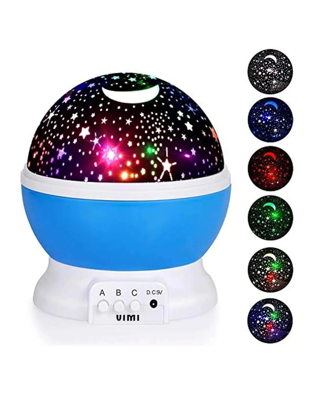 PROYECTOR DE ESTRELLAS LUNA INALAMBRICO — Soportes / acoplamientos para lámparas