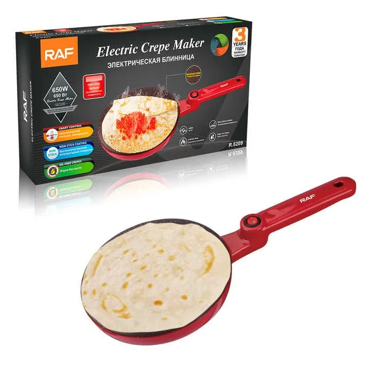 Máquina eléctrica para crepes y tortillas 220V — Parrillas eléctricas