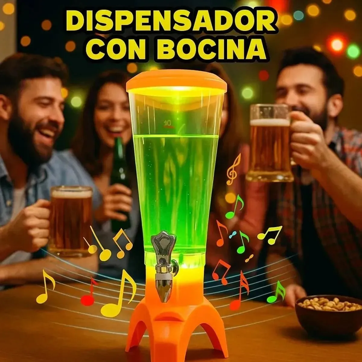 YARDA DISPENSADOR DE CERVEZA 3LT