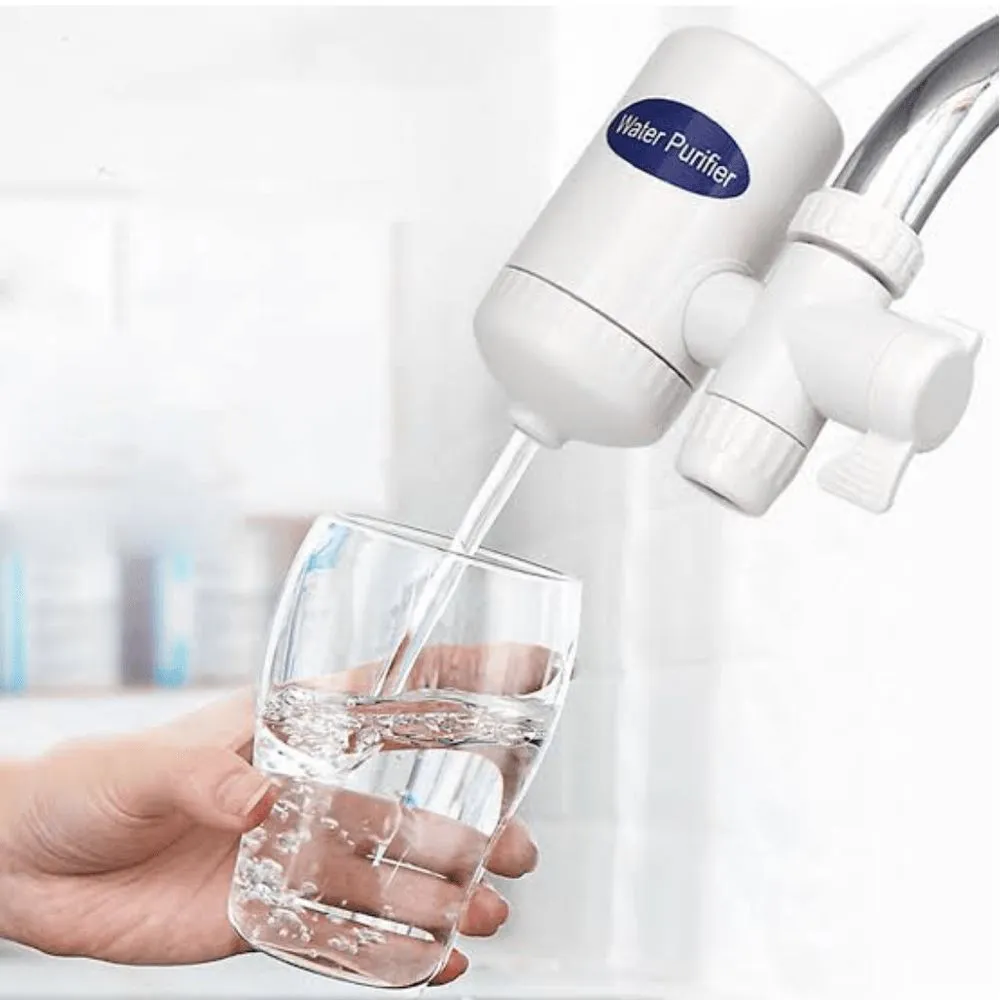 02 FILTRO PURIFICADOR DE AGUA CON LLAVE DUAL