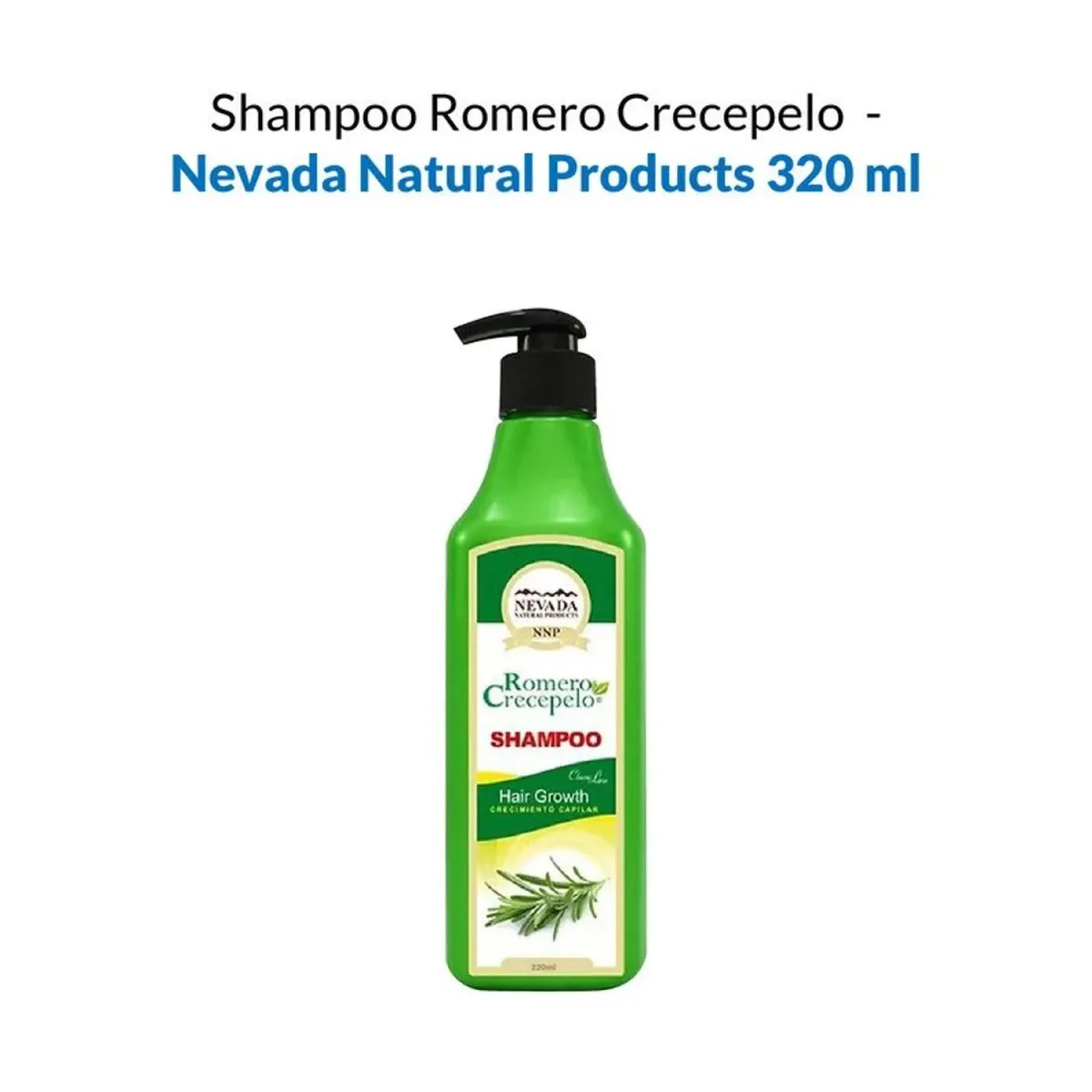 Shampoo Romero Crecepelo Nevada 320ml