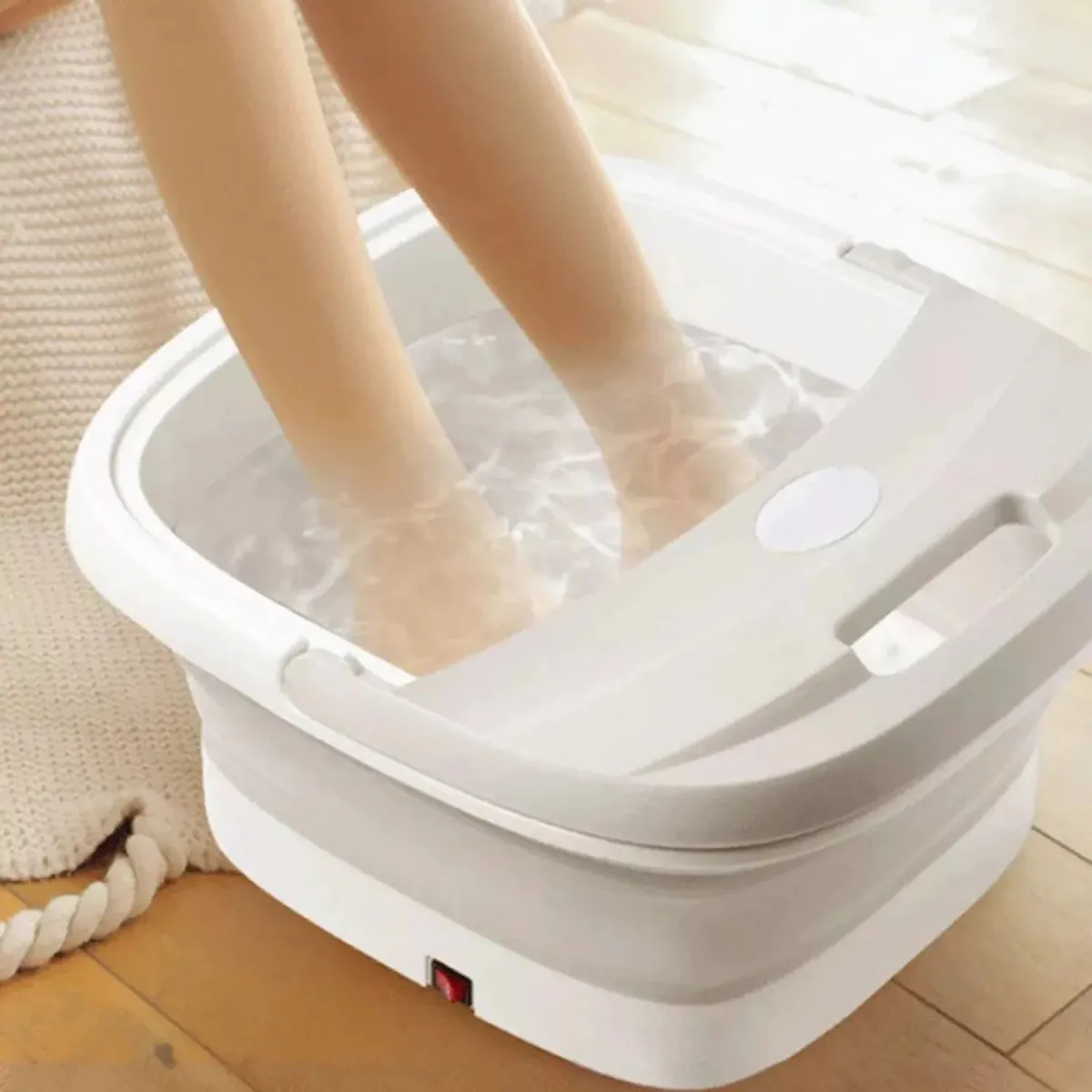 Spa tina masajedora para pies eléctrico con calefacción e infrarojo