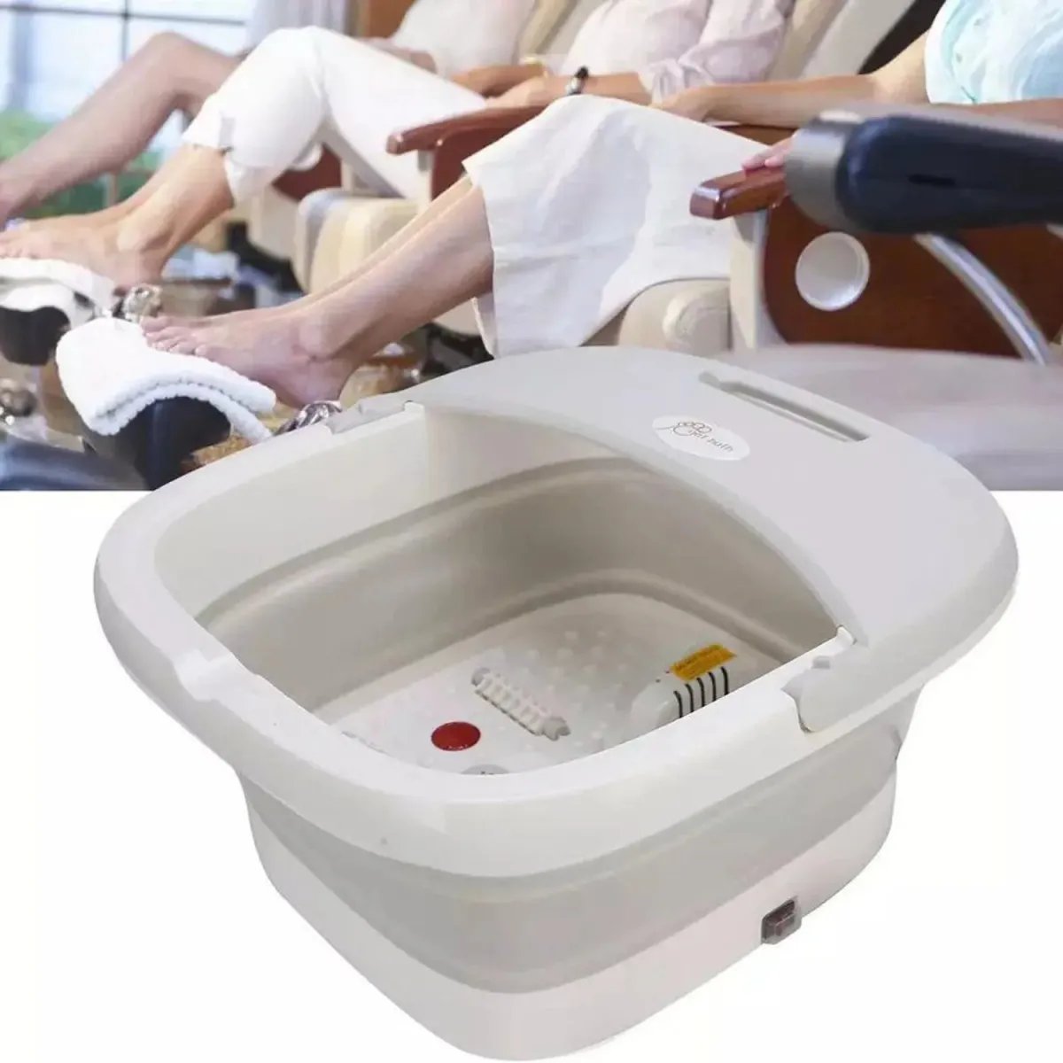 Spa tina masajedora para pies eléctrico con calefacción e infrarojo — Otros productos estimulantes / energéticos