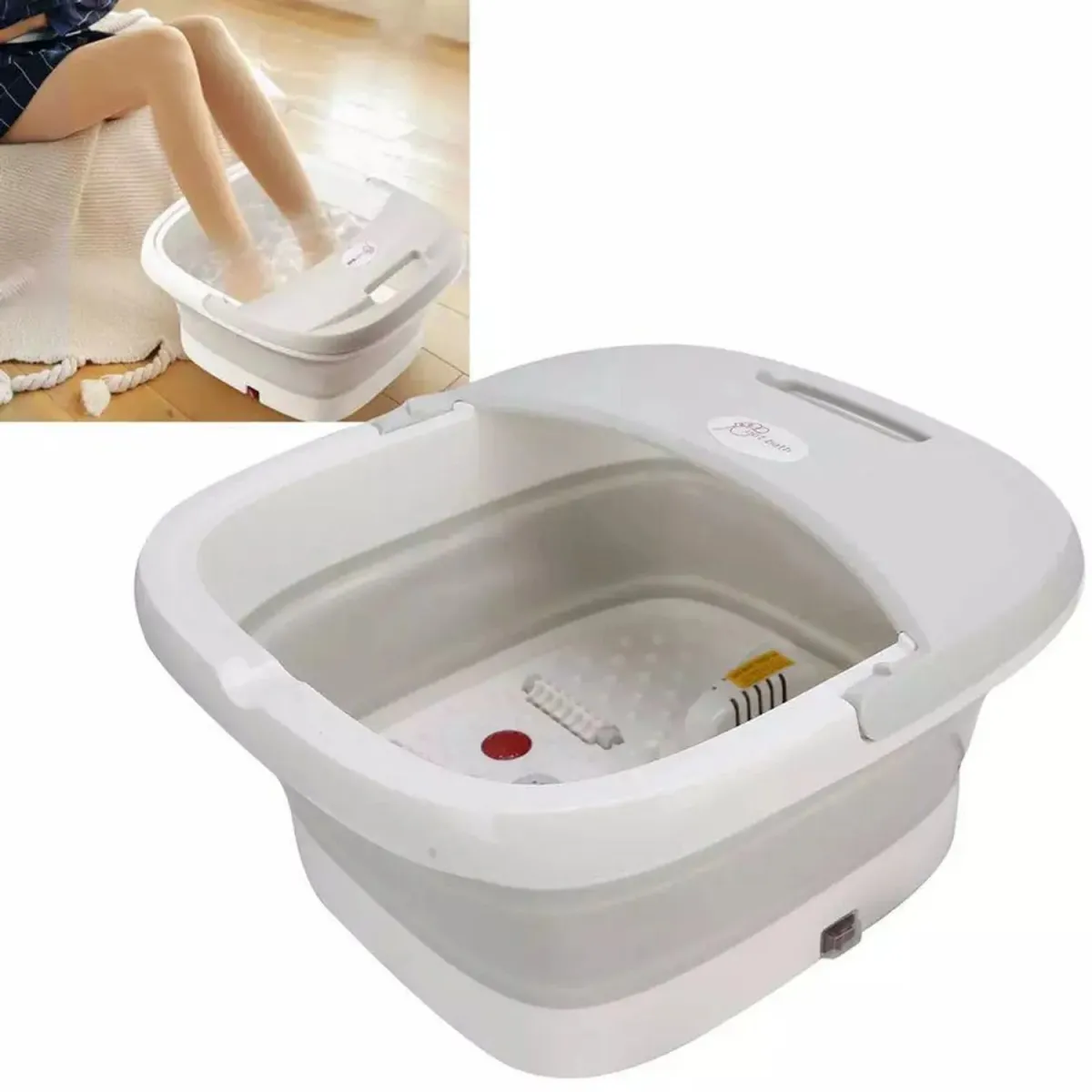 Spa tina masajedora para pies eléctrico con calefacción e infrarojo — Otros productos estimulantes / energéticos
