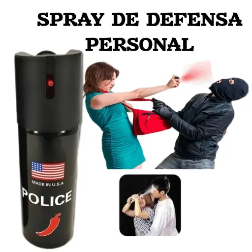 GAS DEFENSA PERSONAL - SPRAY 60 ML