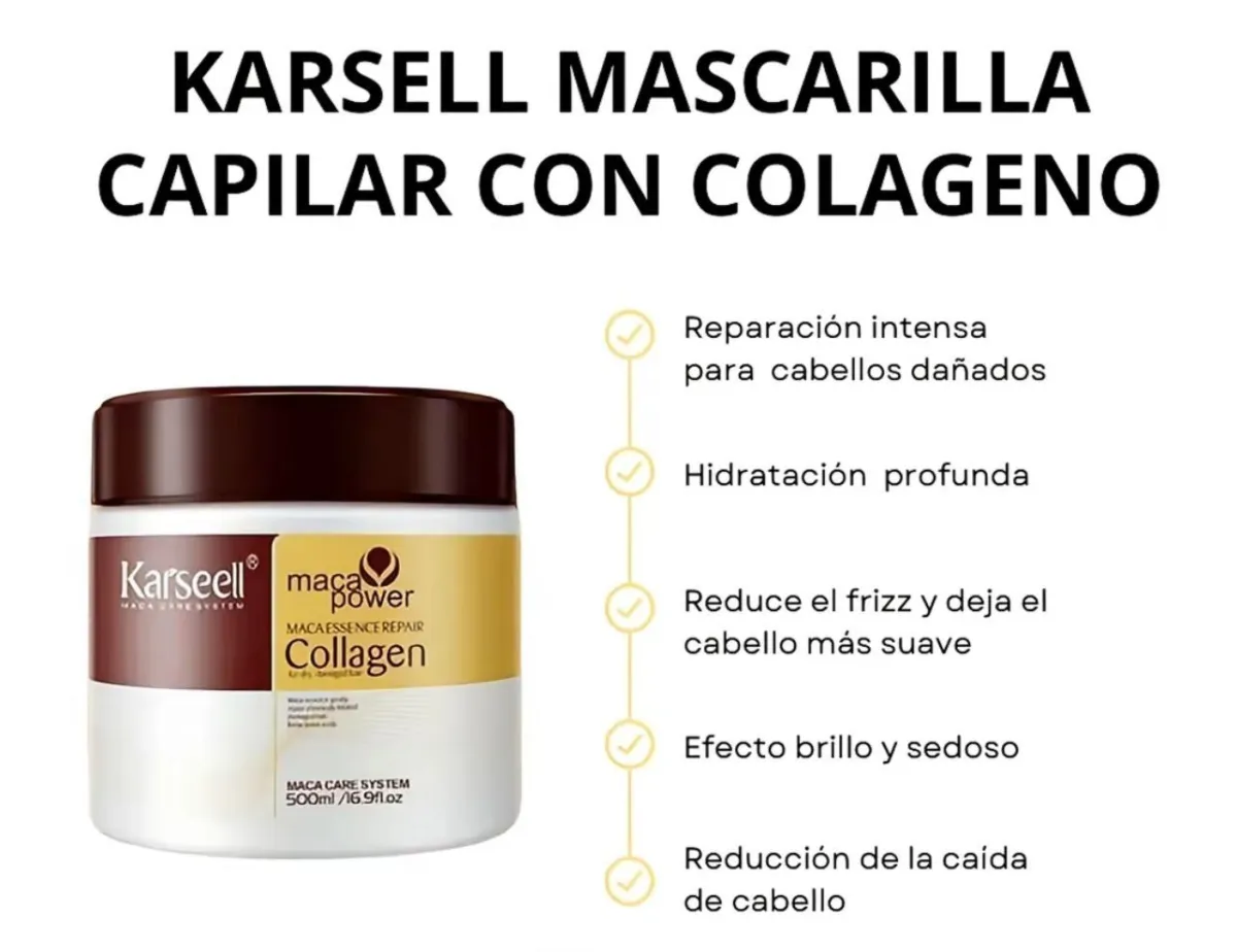 Karseell Hair Mask Professional 500ml Mascarilla Capilar