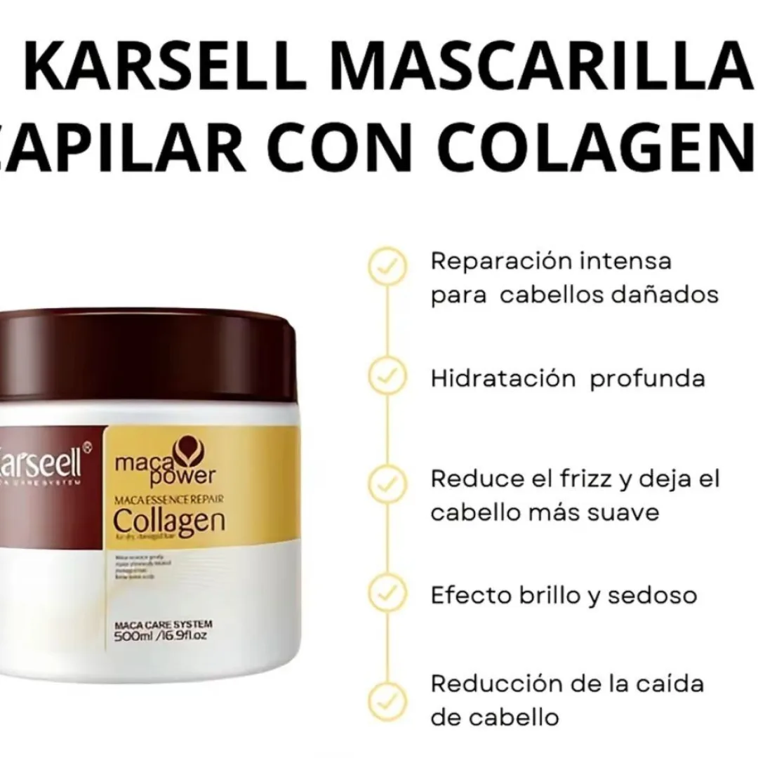 Karseell Hair Mask Professional 500ml Mascarilla Capilar