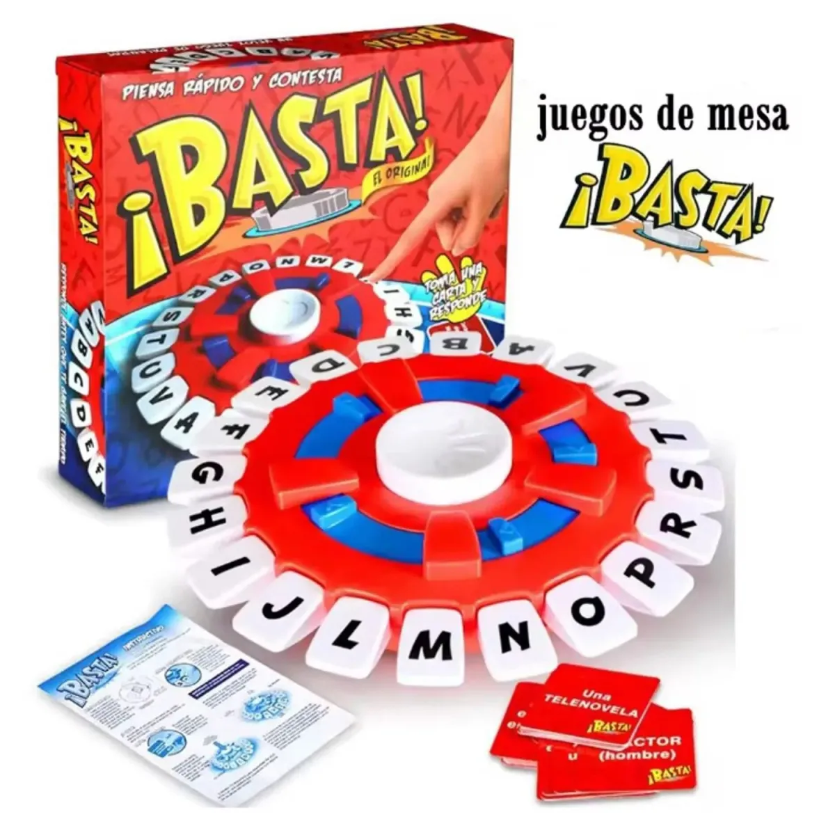 BASTA JUEGO DE MESA ELECTRONICO JUEGOS DE RAPIDEZ MENTAL