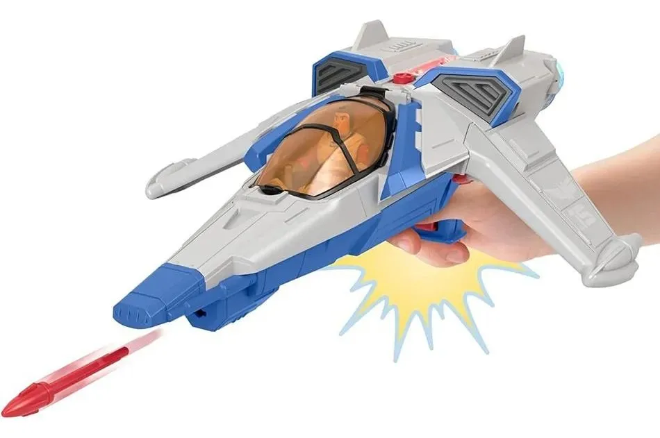 FIGURA DE ACCION FISHER PRICE HGT26 IMAGINEXT BUZZ LIGHTYEAR NAVE ESPACIAL DELUXE