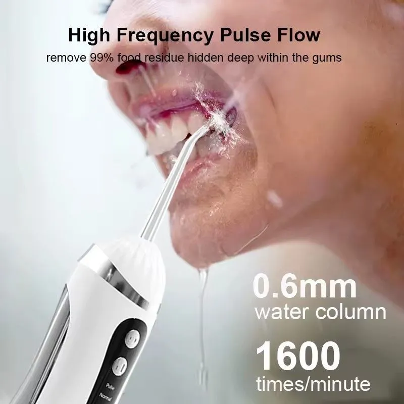 Irrigador Oral eléctrico impermeable portátil inalámbrico blanqueamiento Dental lavadora bucal