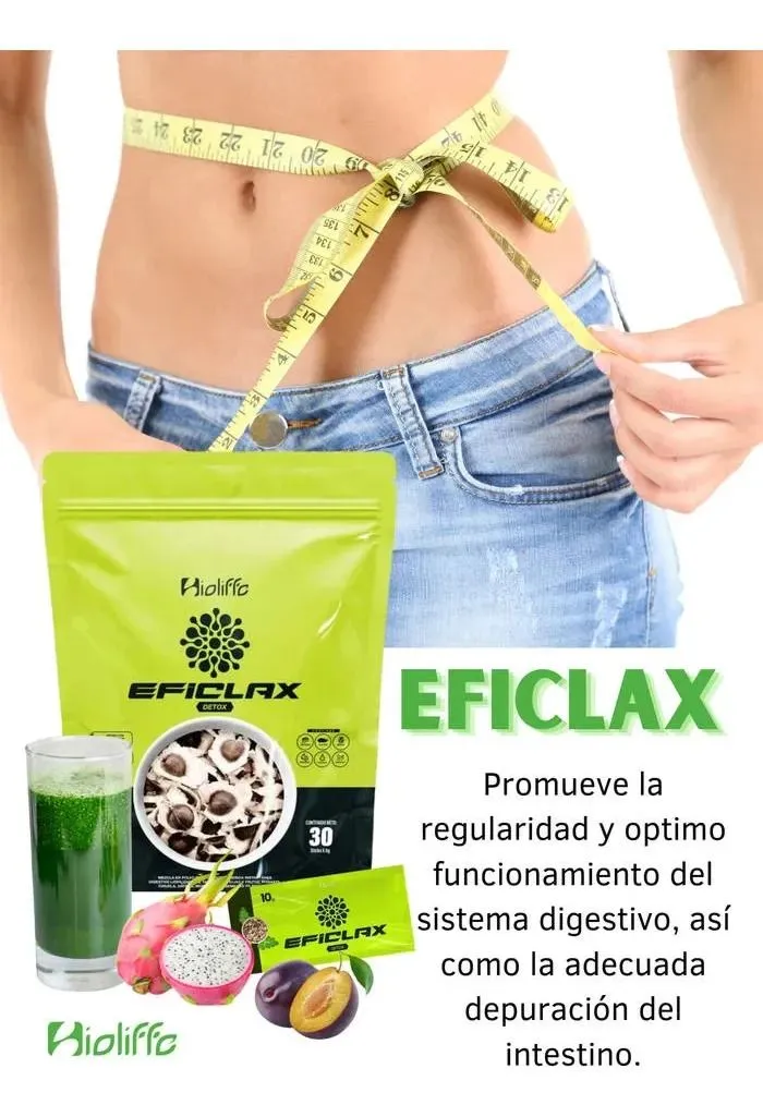 Eficlax Detox Laxante Natural Polvo de 30 sobres