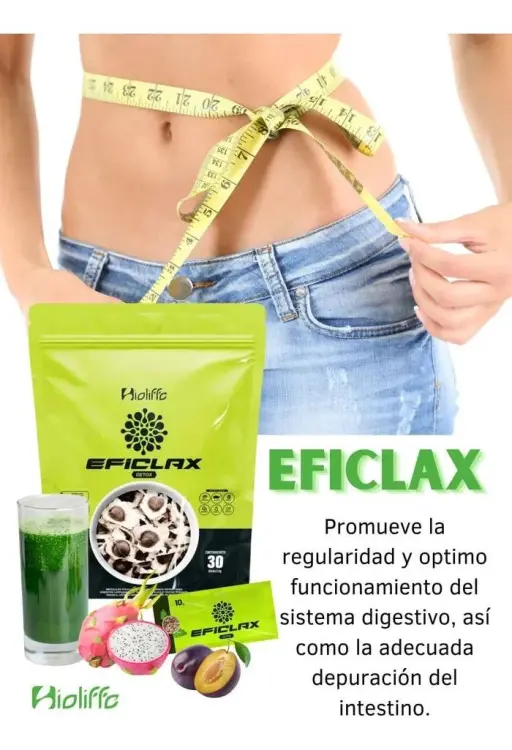 Eficlax Detox Laxante Natural Polvo de 30 sobres