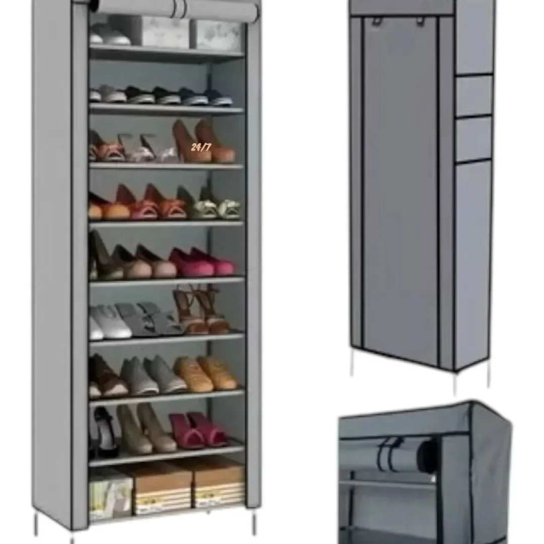 Zapatera Organizador de Ropa 9 Niveles para 27 Pares de Zapatos Color Aleatorio