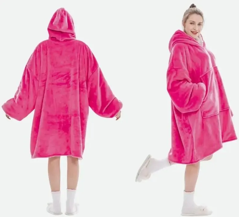 HUGGLE HODDIE POLERON guinda