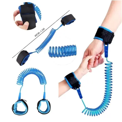 PULSERA DE SEGURIDAD ANTIPÉRDIDA PARA NIÑOS CON CORREA DE BLOQUEO