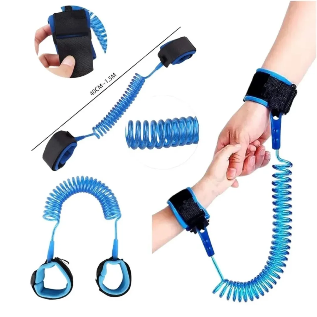 PULSERA DE SEGURIDAD ANTIPÉRDIDA PARA NIÑOS CON CORREA DE BLOQUEO