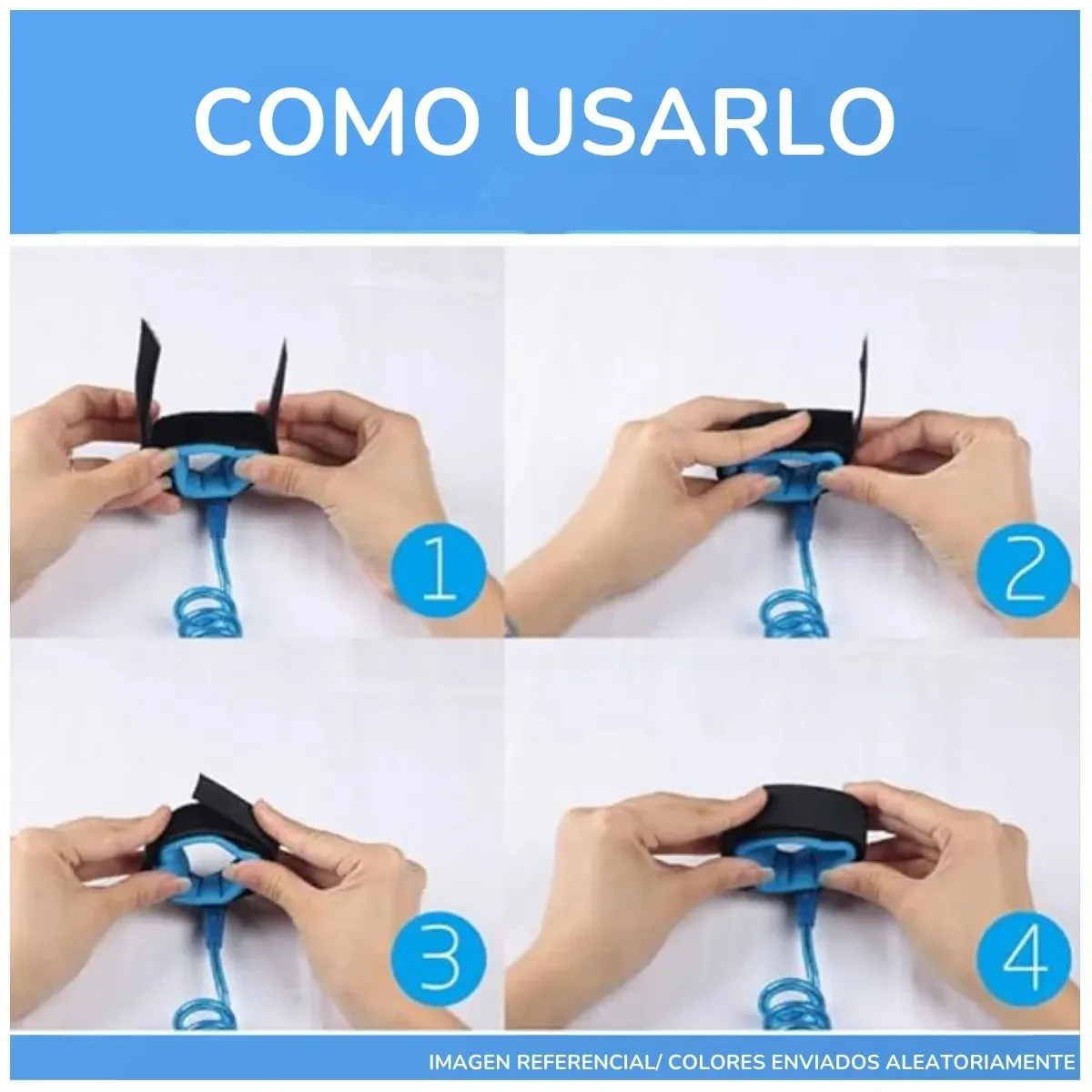 PULSERA DE SEGURIDAD ANTIPÉRDIDA PARA NIÑOS CON CORREA DE BLOQUEO
