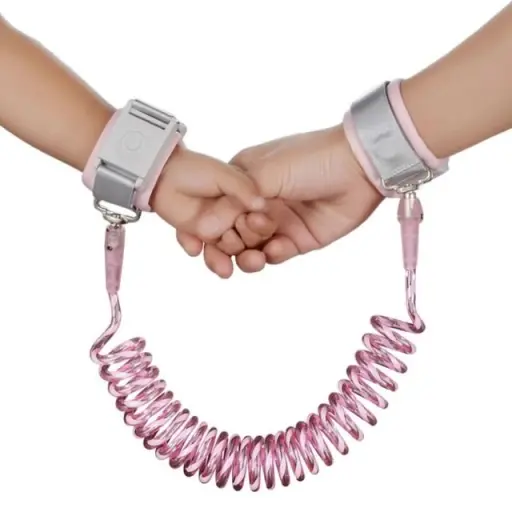 PULSERA DE SEGURIDAD ANTIPÉRDIDA PARA NIÑAS CON CORREA DE BLOQUEO