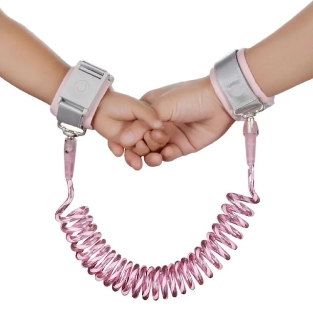 PULSERA DE SEGURIDAD ANTIPÉRDIDA PARA NIÑAS CON CORREA DE BLOQUEO