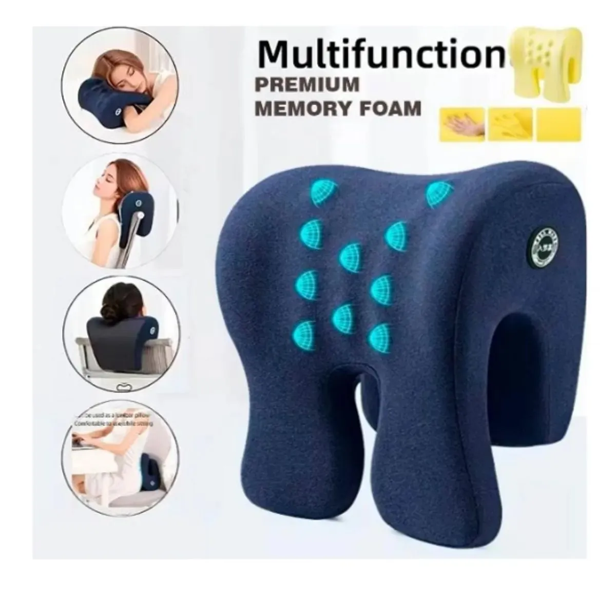 Almohada Para Reposacabezas De Silla De Oficina