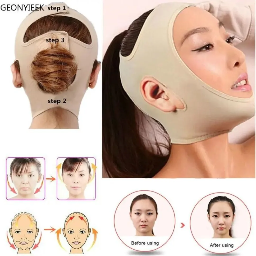 Faja Facial Completa Adelgazante Mentonera Papada - D180 TM