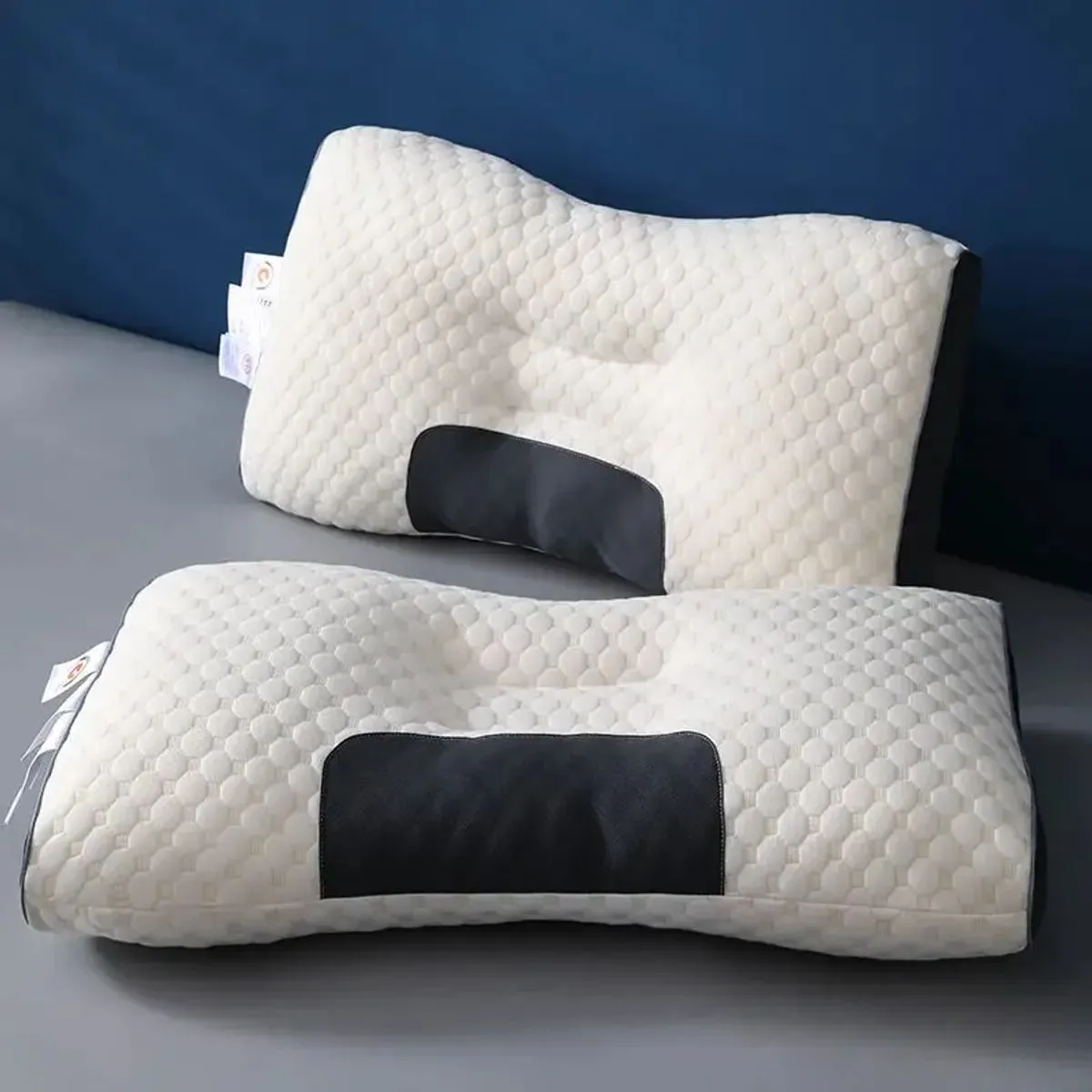 PACK DE 02 Almohadas Ergonomica Cervical Extra Grande