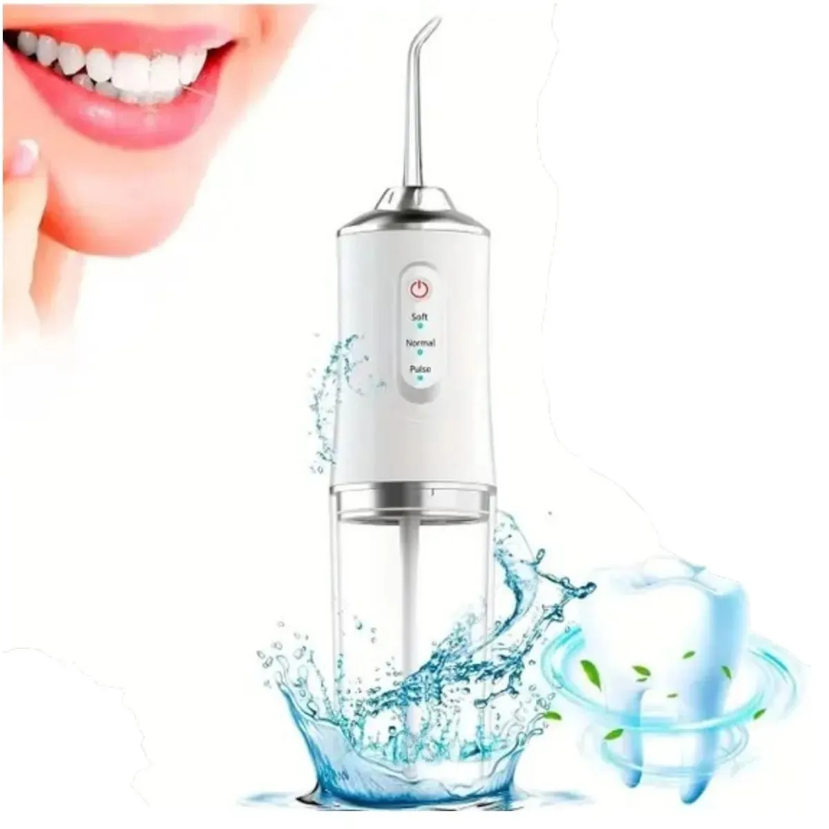 Irrigador Bucal Inalambrico Electrico Limpieza de Dientes Recargable