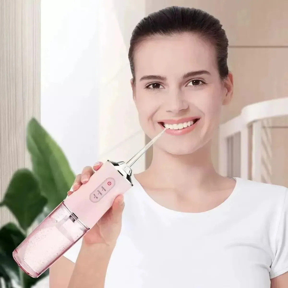 Irrigador Bucal Inalambrico Electrico Limpieza de Dientes Recargable