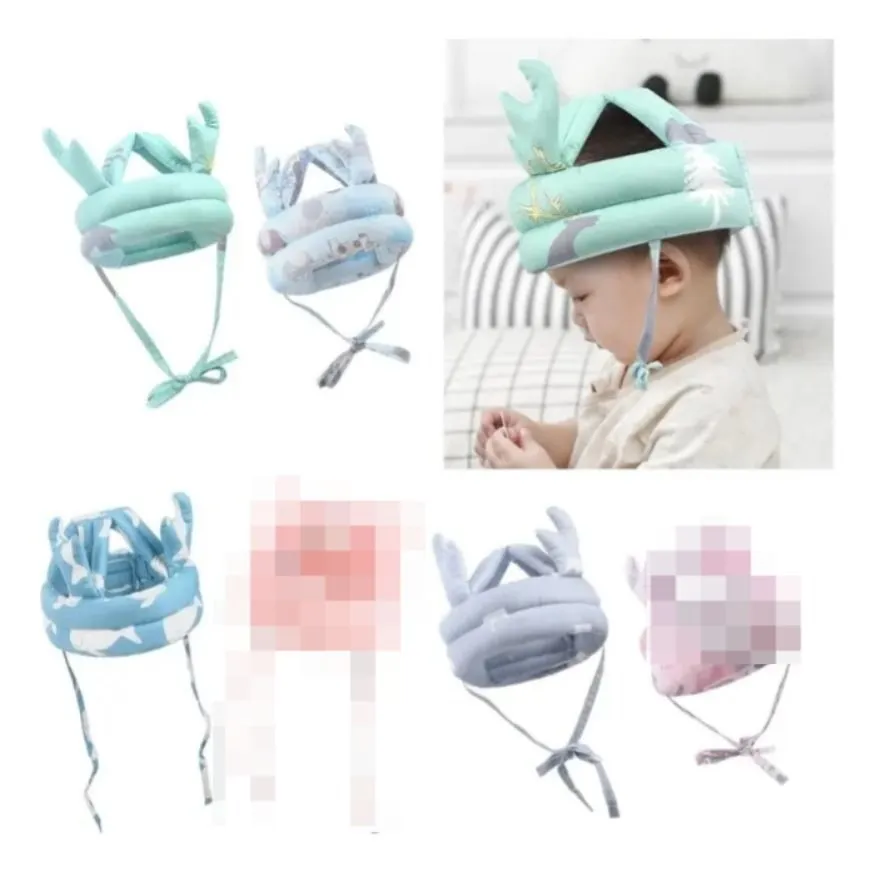 Casco De Seguridad, Protección De La Cabeza Bebe Antigolpes