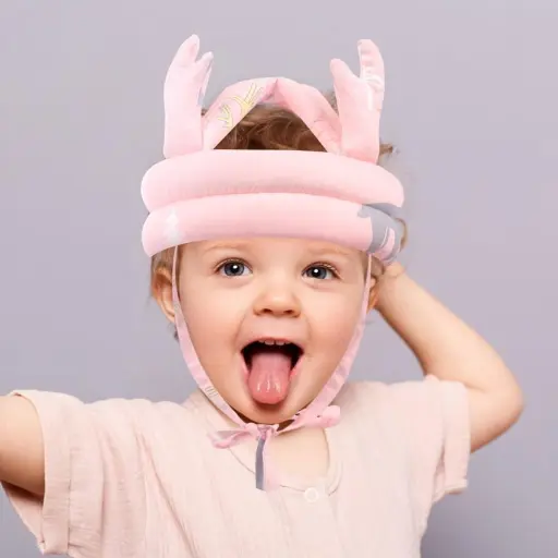 Casco De Seguridad, Protección De La Cabeza Bebe Antigolpes niñA — Otros productos de seguridad / vigilancia / protección para bebés
